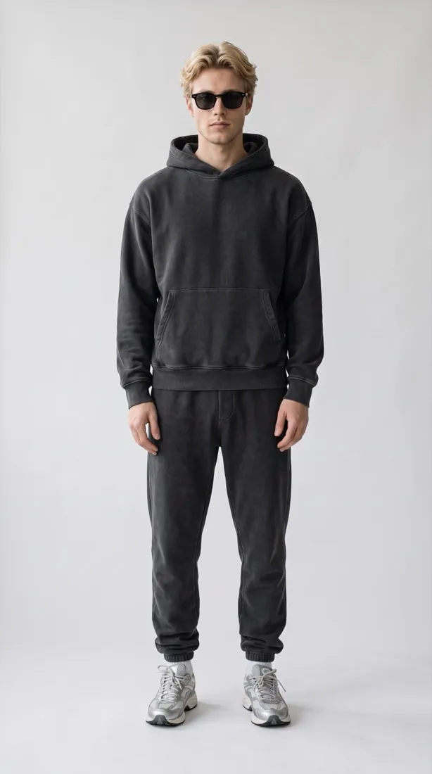 Rendered Fits streetwear try-on result