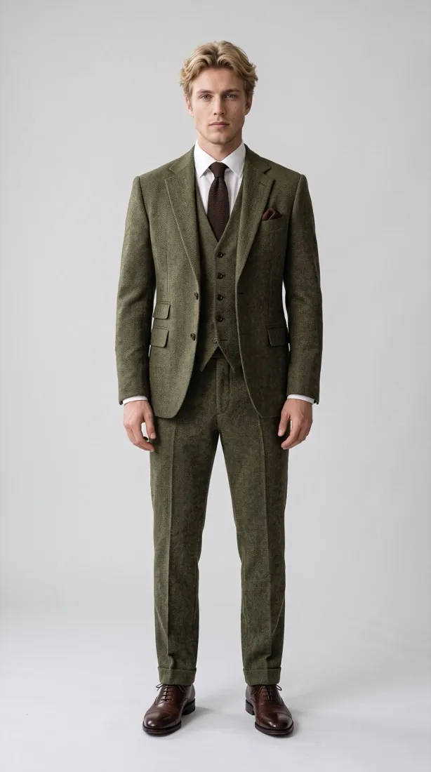 Rendered Fits tailoring try-on result
